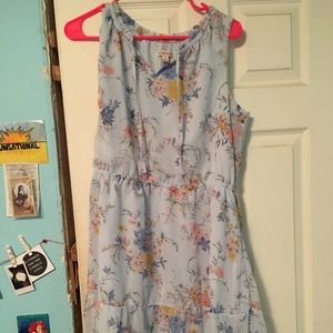 Blue Floral Sundress